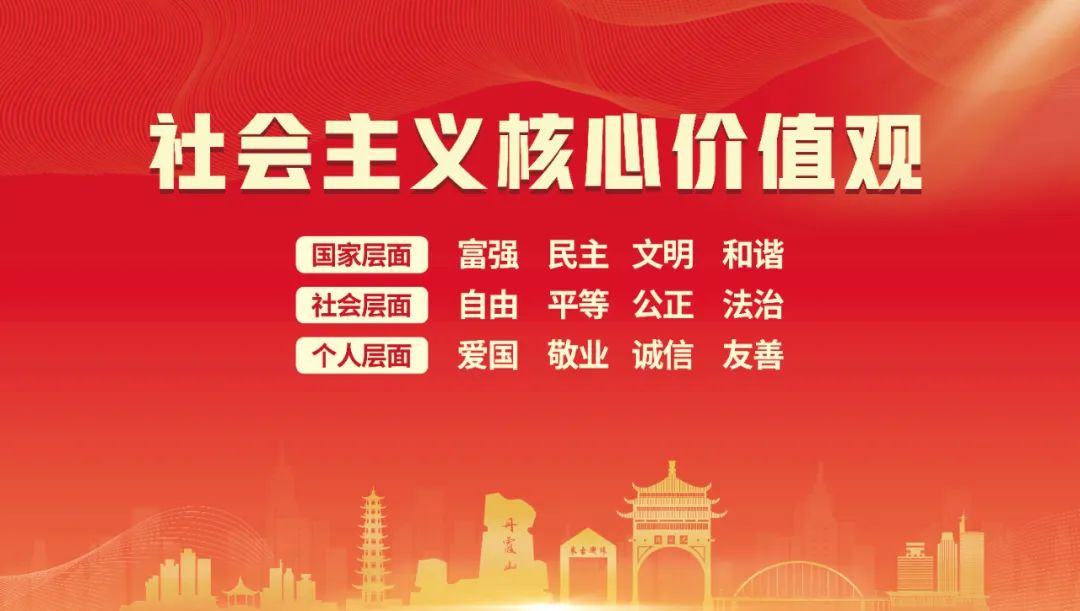 社会主义核心价值观24字，一看就懂！